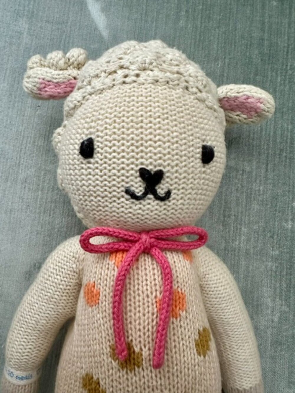 Lucy the Lamb 13" | Cuddle + Kind - Picture 6 of 6